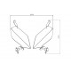Headlight protector PUIG 20395W transparent