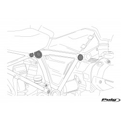 Chassis cap covers PUIG 3713N Negru Chassis cap covers PUIG 3713N Negru