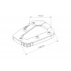 Kickstand extension PUIG 20281N Negru