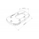 Kickstand extension PUIG 20408N Negru