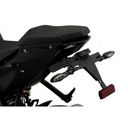 Adjustable license support PUIG 20449N Negru