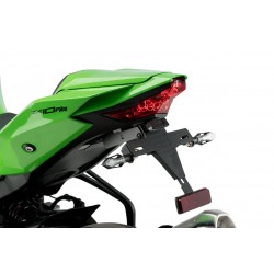 Adjustable license support PUIG 20535N Negru