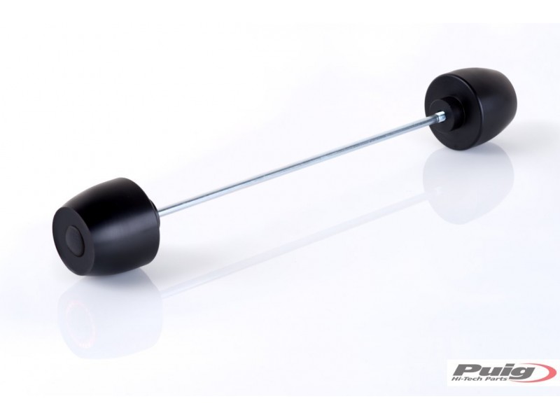 Axle sliders PUIG PHB19 20382N black without color cap fata Axle sliders PUIG PHB19 20382N black without color cap fata