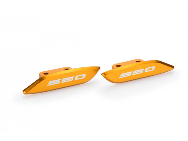 Rear-view base covers PUIG 3875O auriu