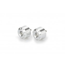 Bar ends PUIG SHORT 20372P argintiu