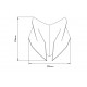 Windscreen PUIG SPORT 20460W transparent