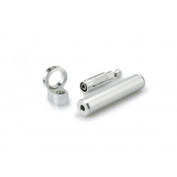 Support to central hole yoke PUIG 3756P argintiu