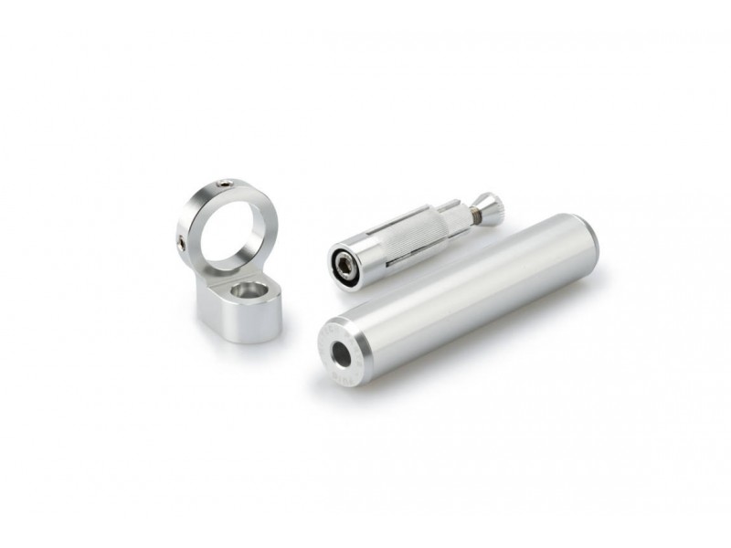 Support to central hole yoke PUIG 3756P argintiu