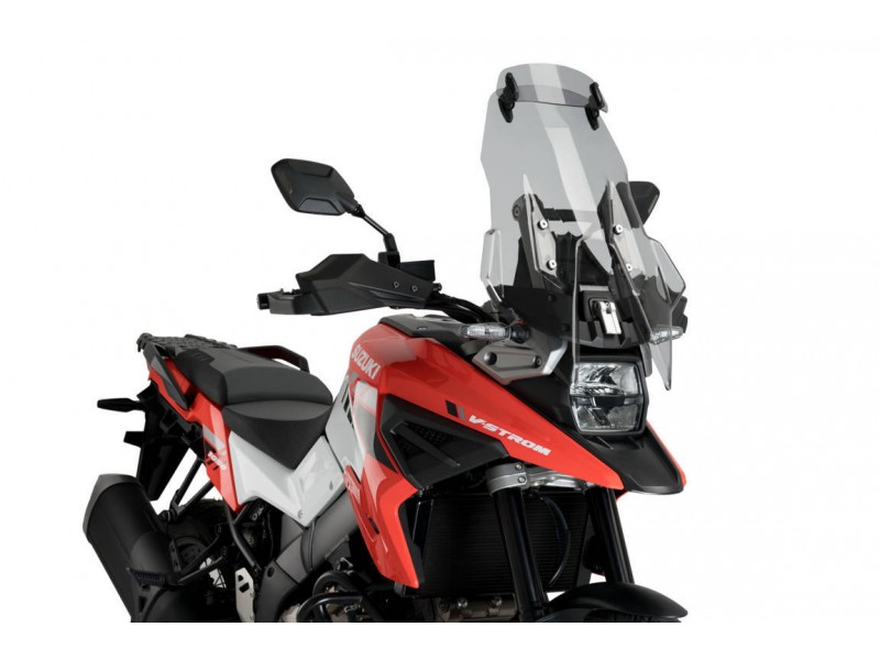 Windscreen PUIG TOURING WITH VISOR 20412H smoke