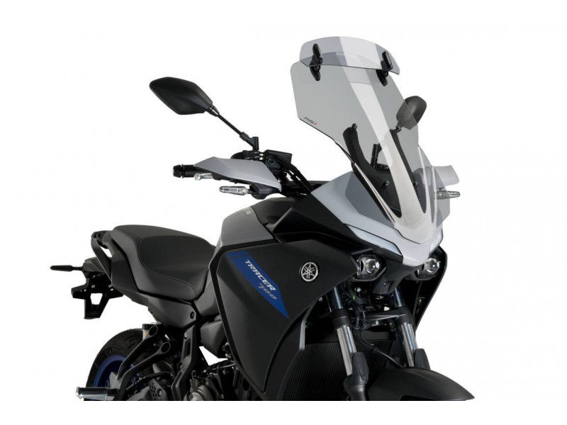 Windscreen PUIG TOURING WITH VISOR 20435H smoke