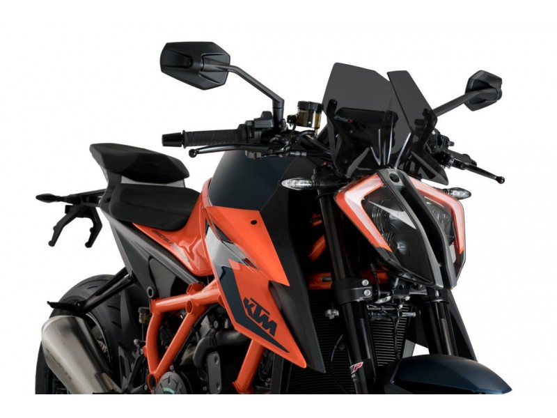Windshield PUIG NEW. GEN SPORT 20425F dark smoke