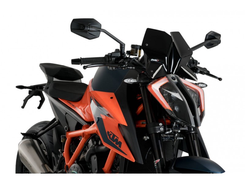 Windshield PUIG NEW. GEN SPORT 20425N Negru