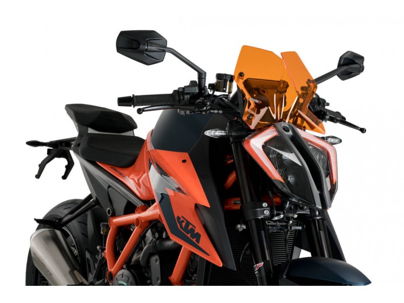 Windshield PUIG NEW. GEN SPORT 20425T portocaliu