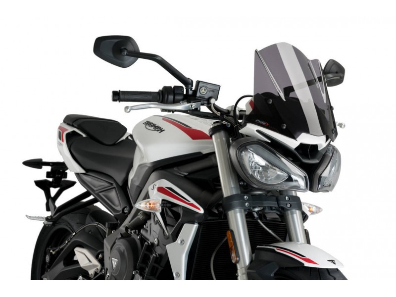 Windshield PUIG NEW. GEN SPORT 20432F dark smoke