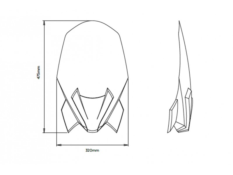Windshield PUIG NEW. GEN TOURING 20362N Negru Windshield PUIG NEW. GEN TOURING 20362N Negru