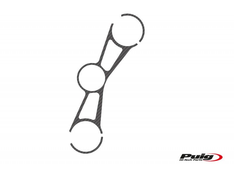 Yoke protector PUIG XTREME 3711C carbon look Yoke protector PUIG XTREME 3711C carbon look