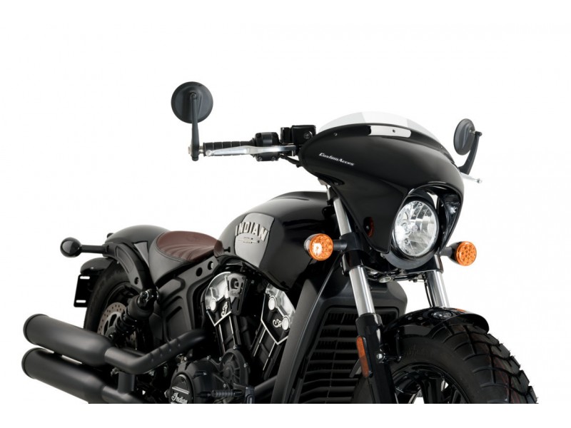 Windscreen PUIG BATWING SML 21073W transparent standard