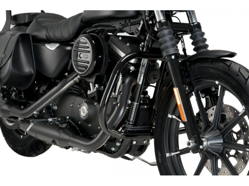 Engine guards CUSTOMACCES DGG003N Negru d 32mm