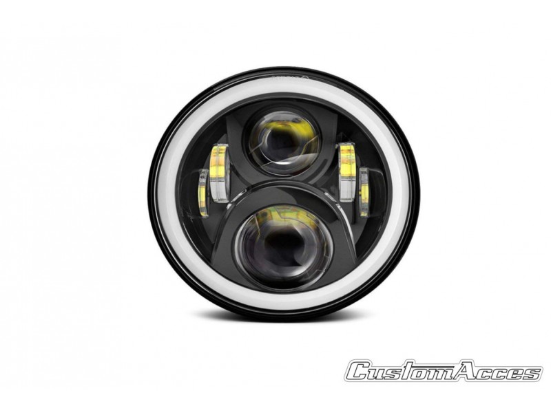 Far CUSTOMACCES EVOLUTION HL0008N Negru Far CUSTOMACCES EVOLUTION HL0008N Negru