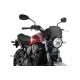 Windshield PUIG FRONTAL PLATE 3593N Negru