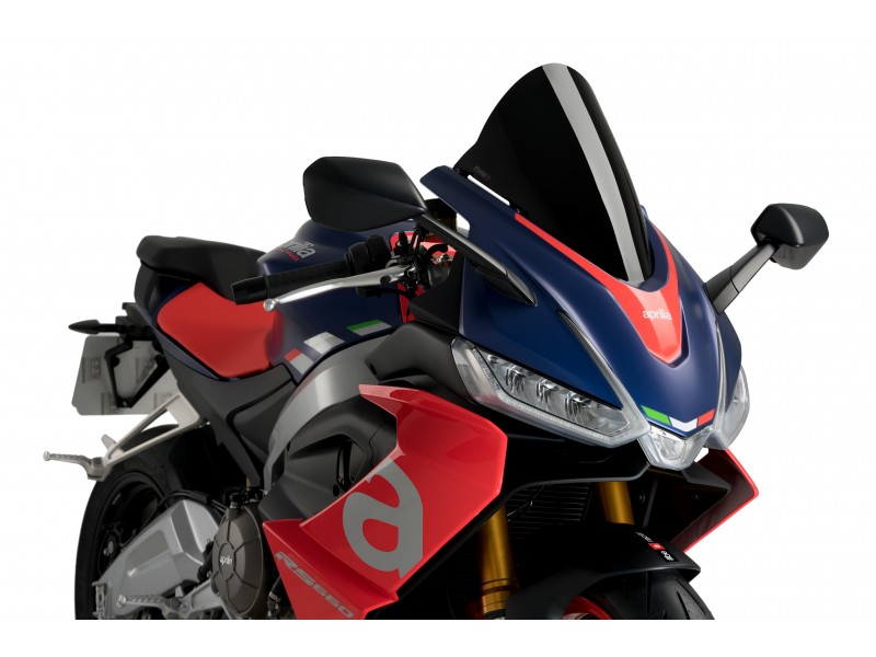 Windscreen PUIG R-RACER 20571N Negru