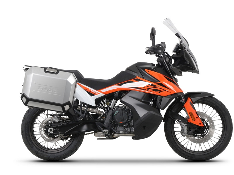 Set complet de cutii laterale de aluminiu, SHAD TERRA, 36L / 47L, incluzand kit de montaj SHAD KTM Adventure 790 (R) Set complet de cutii laterale de aluminiu, SHAD TERRA, 36L / 47L, incluzand kit de montaj SHAD KTM Adventure 790 (R)