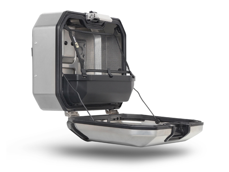 Set complet de cutii laterale de aluminiu, SHAD TERRA, 36L / 47L, incluzand kit de montaj SHAD BMW F 650 GS/ F 700 GS/ F 800 GS