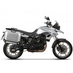 Set complet de cutii laterale de aluminiu, SHAD TERRA, 36L / 47L, incluzand kit de montaj SHAD BMW F 650 GS/ F 700 GS/ F 800 GS