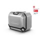 Set complet de cutii de aluminiu SHAD TERRA, 37L cutie centrala si 36L / 47L cutii laterale, incluzand set de montaj si placa SHAD TRIUMPH Tiger 800