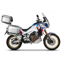 Set complet de cutii aluminiu SHAD TERRA, 48L cutie centrala si 36L / 47L cutii laterale, incluzand set de montaj si placa SHAD HONDA CRF 1100 Africa Twin