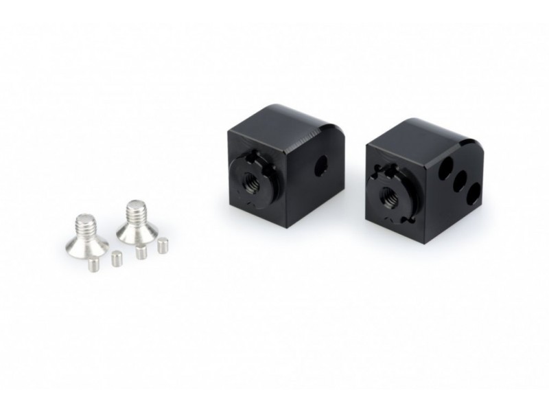 Footpeg adapters PUIG 20250N ajustabila Negru Footpeg adapters PUIG 20250N ajustabila Negru