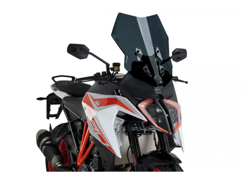 Windscreen PUIG TOURING 3564F dark smoke