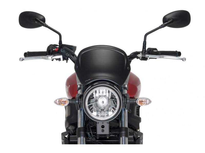 Windshield PUIG FRONTAL PLATE 3591J matt black