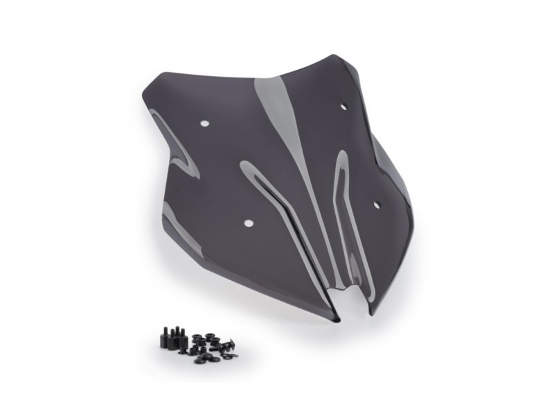 Windscreen PUIG SPORT 20429F dark smoke