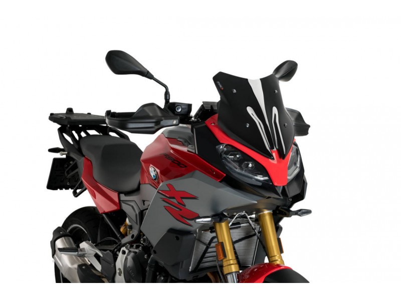 Windscreen PUIG SPORT 20429N Negru