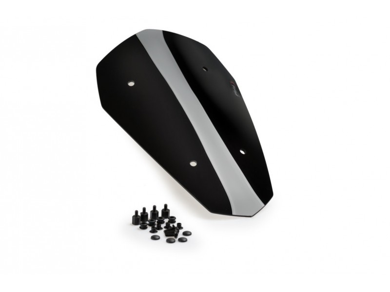 Windscreen PUIG SPORT 20433N Negru