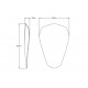 Windscreen PUIG SPORT 20433W transparent