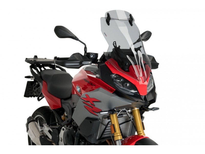 Windscreen PUIG TOURING WITH VISOR 20392H smoke