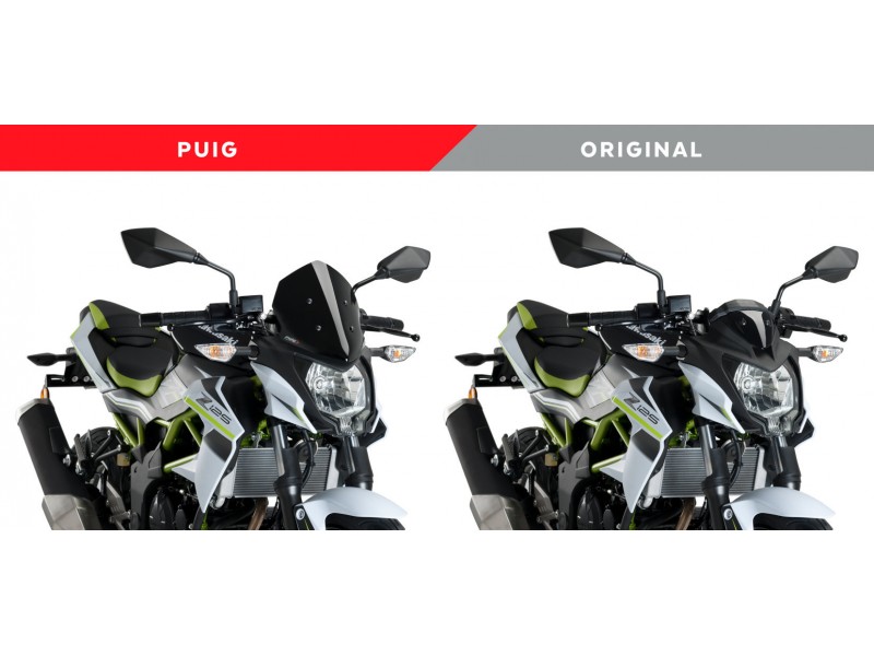 Windshield PUIG NEW. GEN SPORT 3494H smoke Windshield PUIG NEW. GEN SPORT 3494H smoke