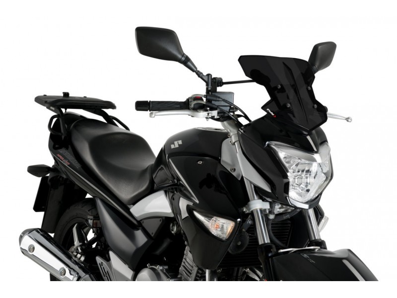 Windshield PUIG SHARK 20336F dark smoke