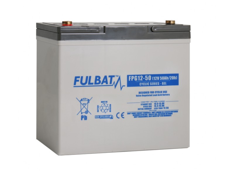Baterie cu gel FULBAT FPG12-50 (T6) Baterie cu gel FULBAT FPG12-50 (T6)