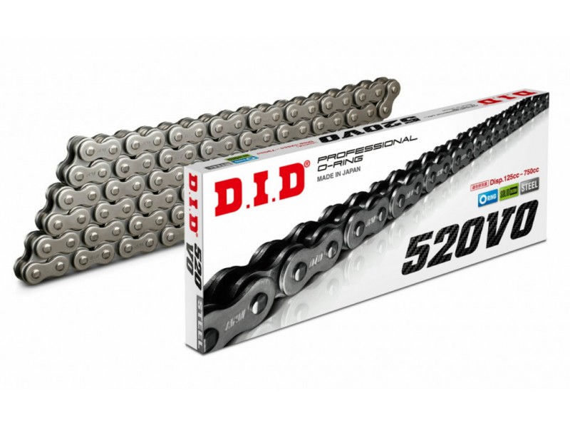 Lant VO series O-Ring D.I.D Chain 520V0 108 zale Black/Black