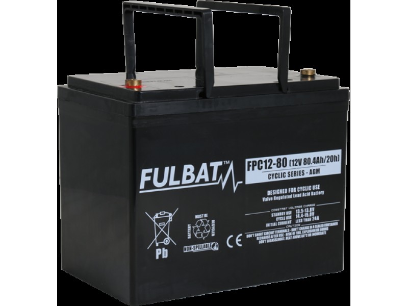 AGM battery FULBAT FPC12-80 (T6) AGM battery FULBAT FPC12-80 (T6)