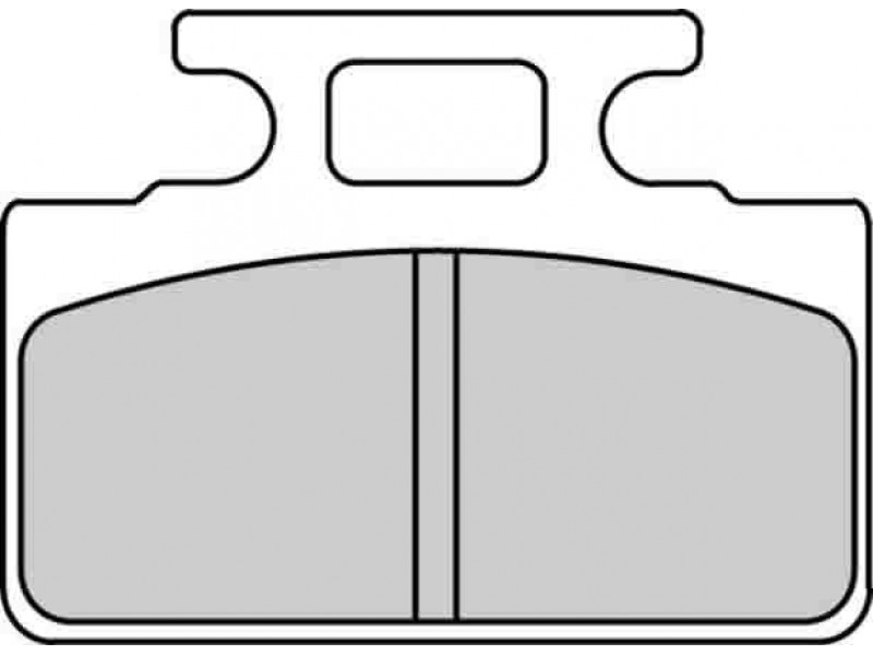 Placute de frana RMS 225108252
