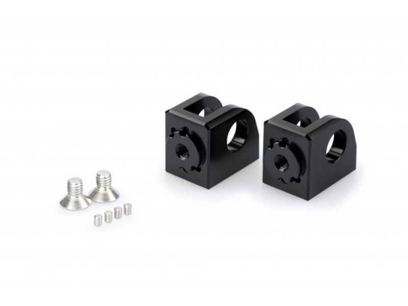 Footpeg adapters PUIG 20235N ajustabila Negru