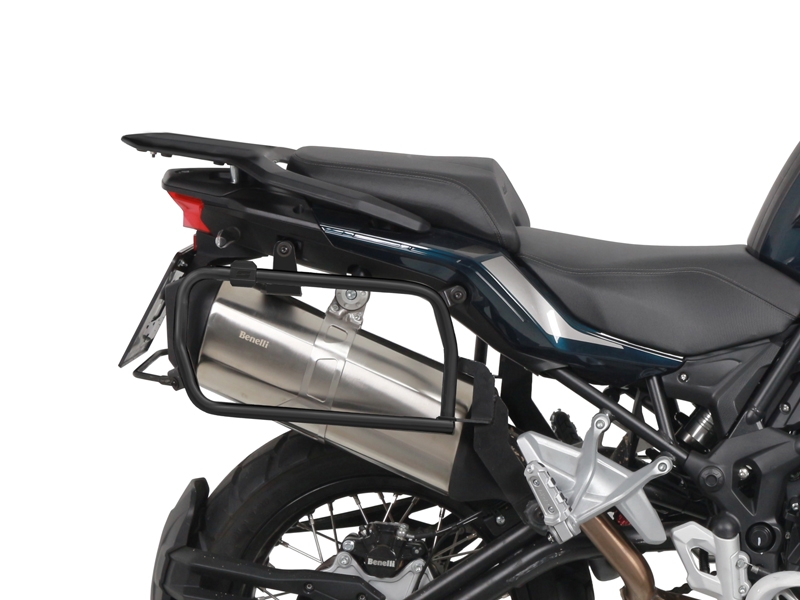 Set complet cutii aluminiu laterale, 36L / 47L SHAD TERRA NEGRU, include kit montare SHAD BENELLI TRK 502X