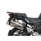 Set complet cutii aluminiu laterale, 36L / 47L SHAD TERRA NEGRU, include kit montare SHAD BENELLI TRK 502X