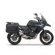 Set complet cutii aluminiu laterale, 36L / 47L SHAD TERRA NEGRU, include kit montare SHAD BENELLI TRK 502X