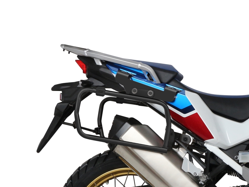 Set complet cutii aluminiu laterale, 36L / 47L SHAD TERRA NEGRU, include kit montare SHAD HONDA CRF 1100 Africa Twin Set complet cutii aluminiu laterale, 36L / 47L SHAD TERRA NEGRU, include kit montare SHAD HONDA CRF 1100 Africa Twin