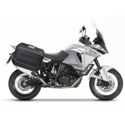 Set complet cutii aluminiu laterale, 36L / 47L SHAD TERRA NEGRU, include kit montare SHAD KTM Adventure 1090, 1190,  Super Adventure 1290 (R, S) Set complet cutii aluminiu laterale, 36L / 47L SHAD TERRA NEGRU, include kit montare SHAD KTM Adventure 1090, 1190,  Super Adventure 1290 (R, S)